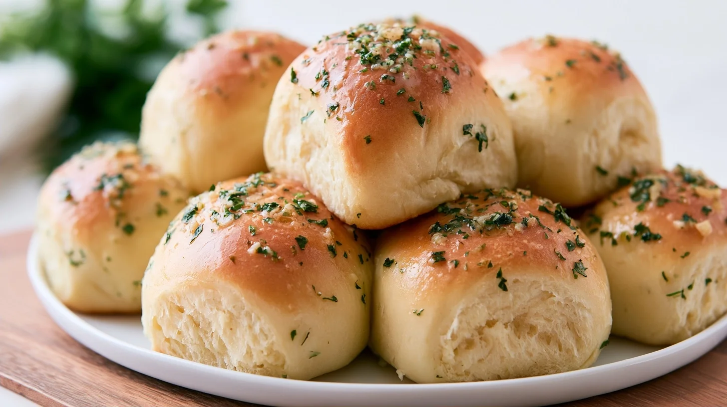 Garlic Butter Dinner Rolls
