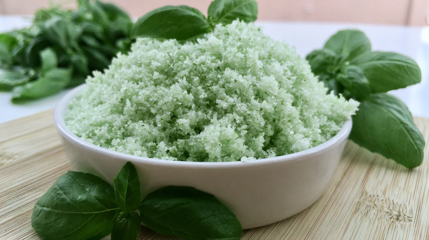 Basil Salt Recipe: How to Make Herb Salt at Home