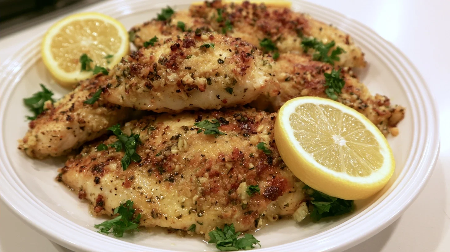 Blackstone Garlic Parmesan Chicken