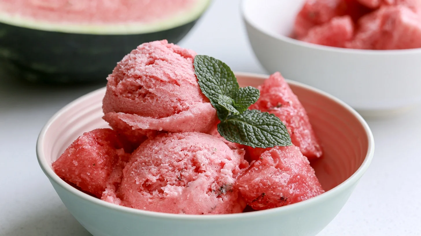 Easy Watermelon Ice Cream Recipe: Creamy, Refreshing, Scoopable