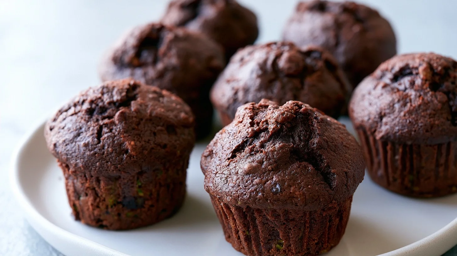 Chocolate Zucchini Muffins