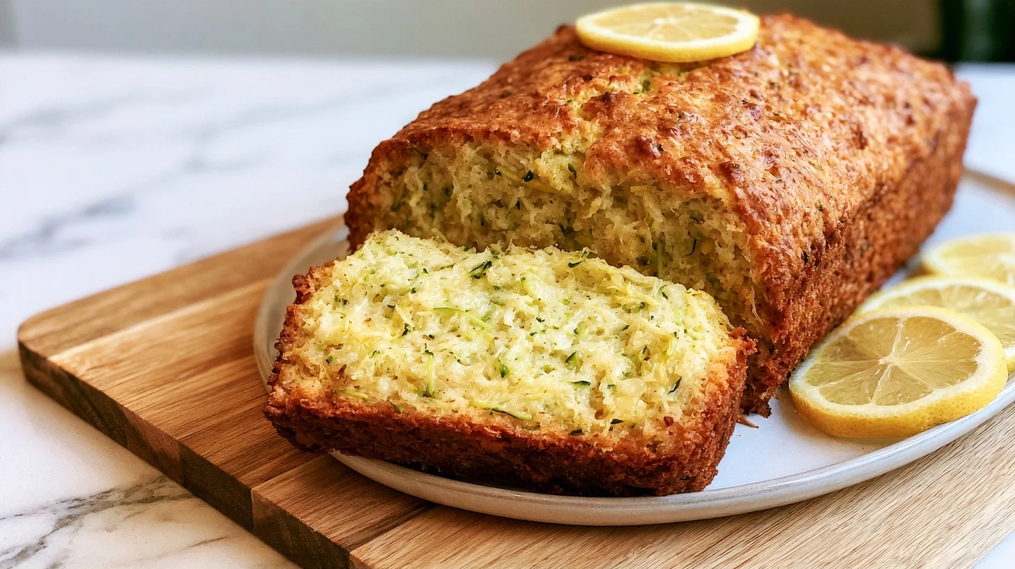 Easy Lemon Zucchini Bread Recipe with Bright Citrus Glaze
