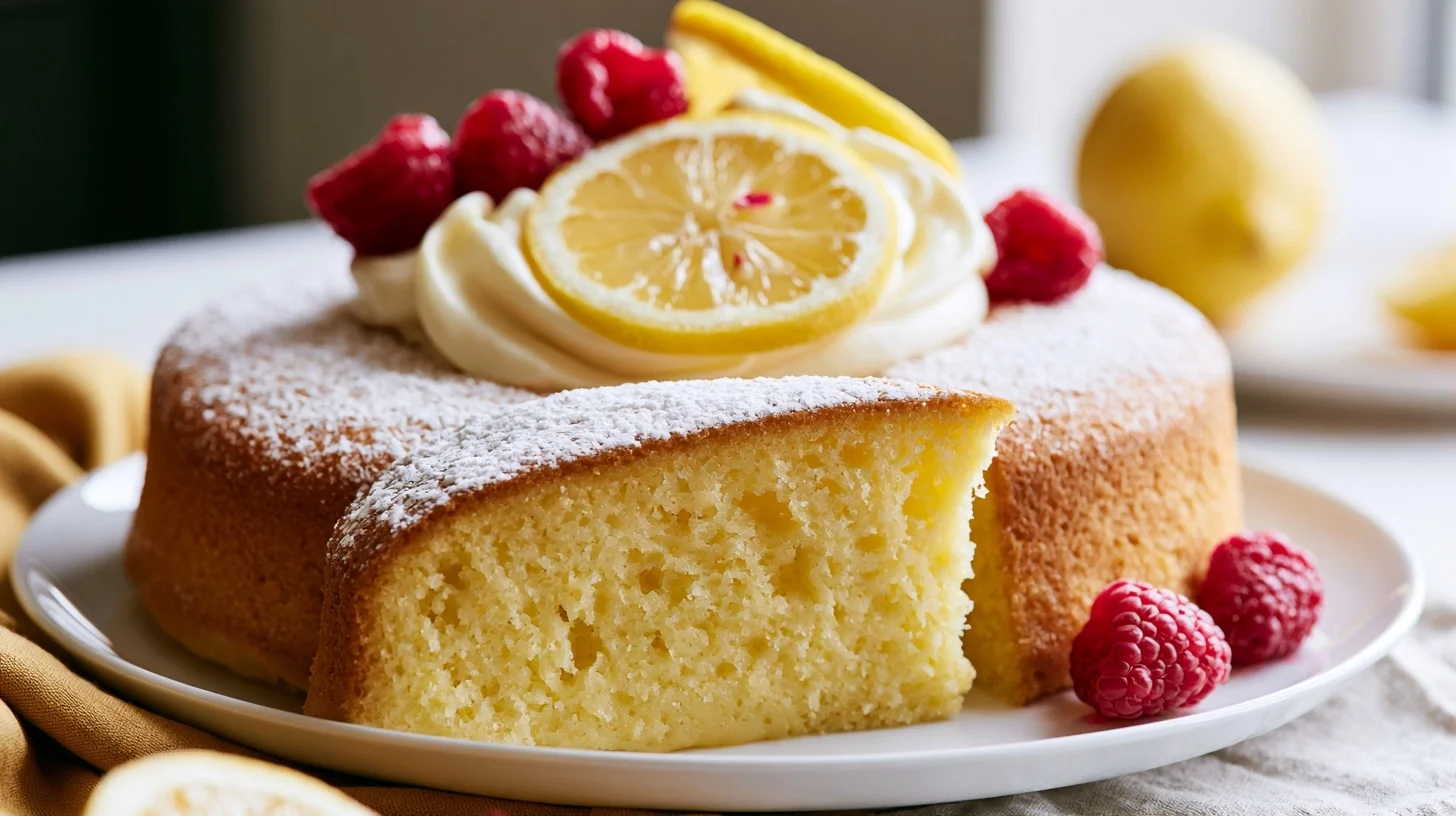 The Best Lemon Cake Recipe with Tangy Cream Cheese Frosting