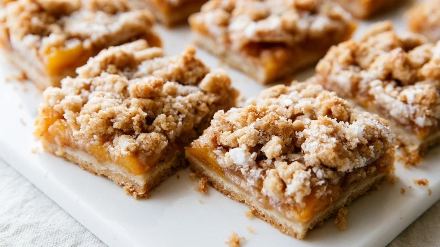 Peach Pie Bars