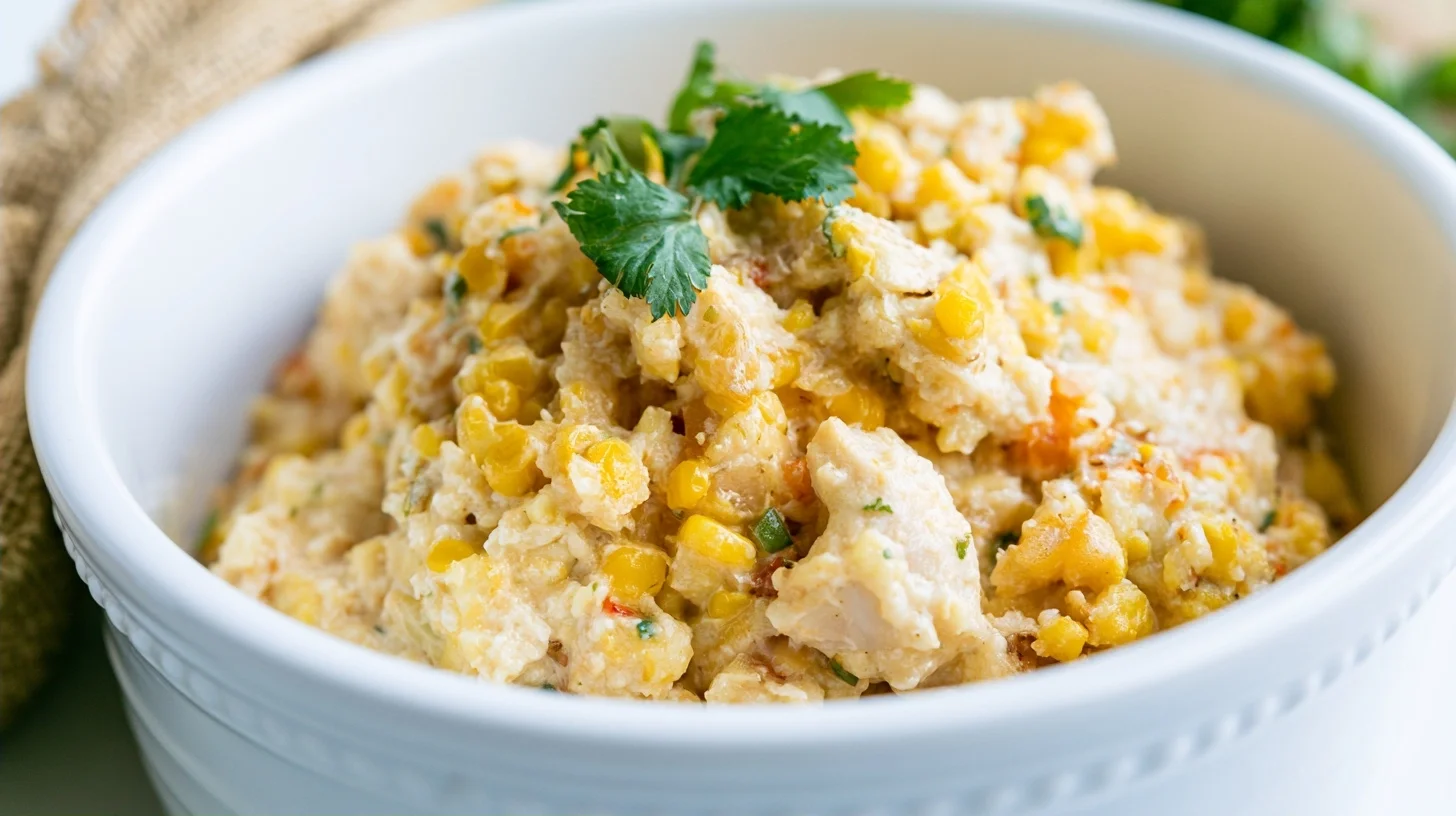 Street Corn Chicken Casserole