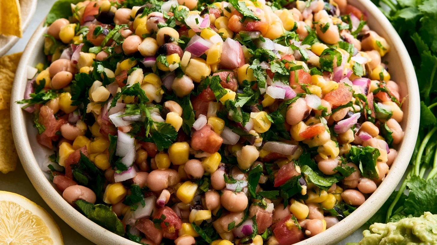Cowboy Caviar Recipe With Fire-Roasted Corn and Fresh Lime
