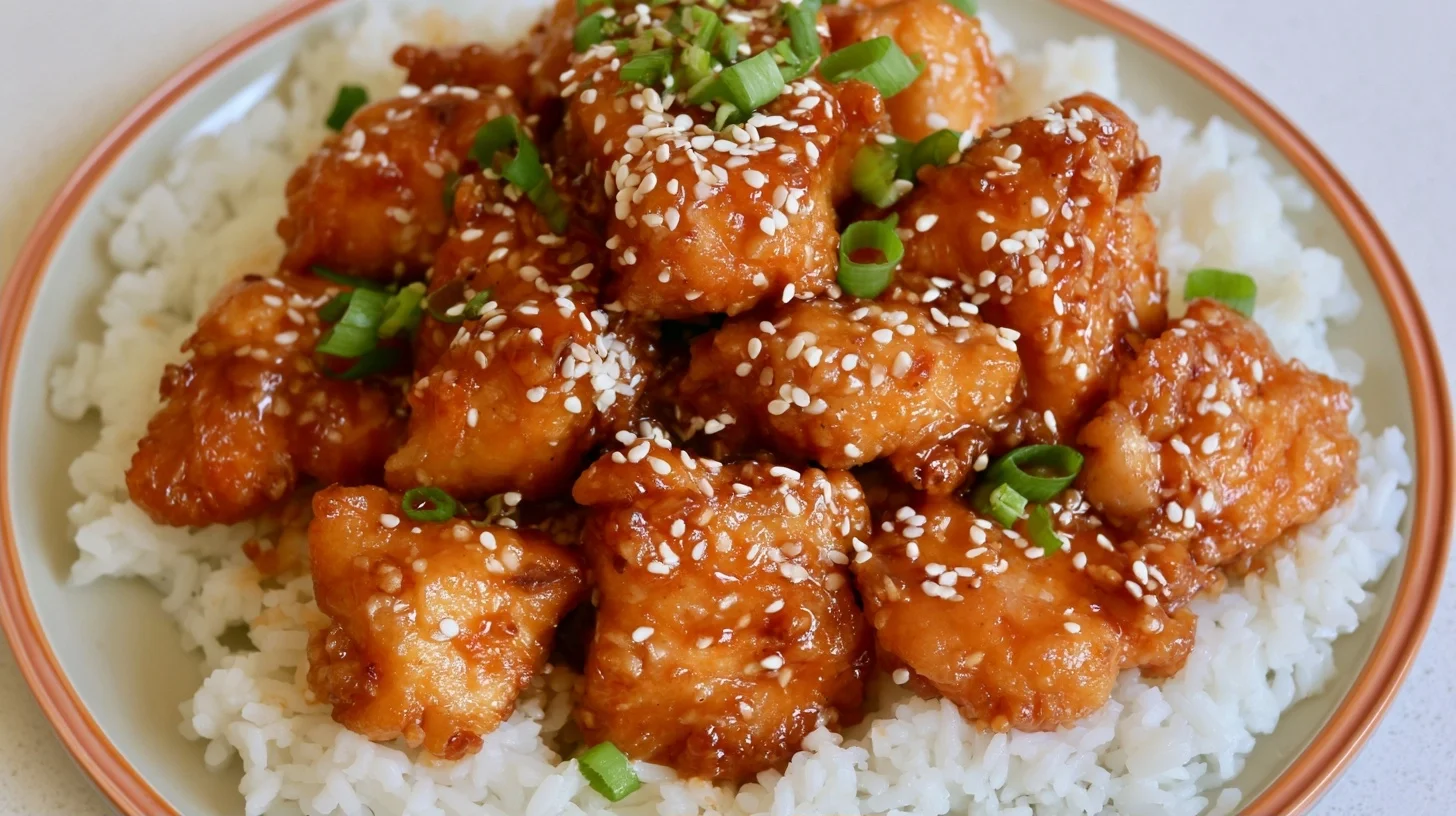 Crispy Sesame Chicken
