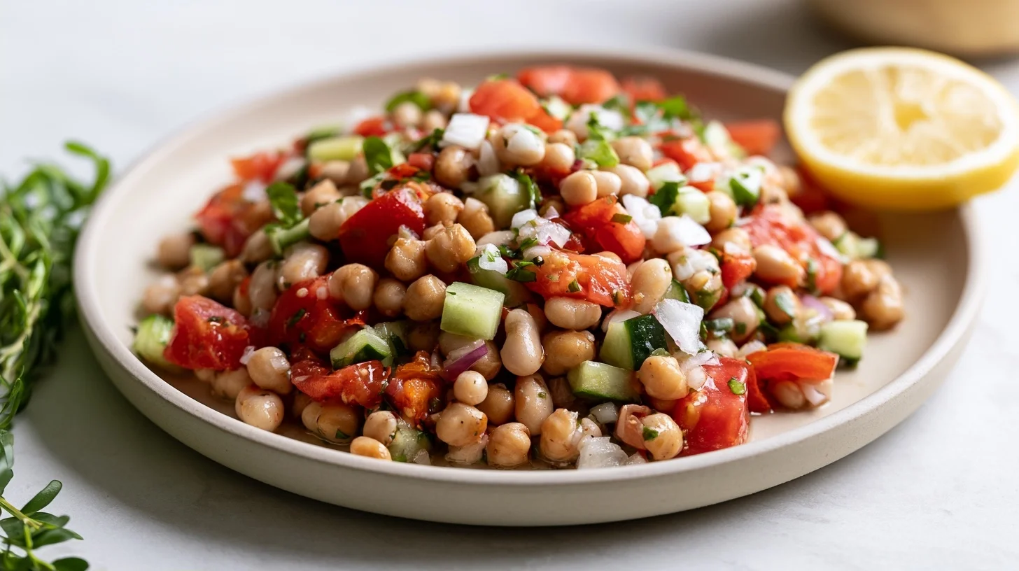High Protein Bean Salad