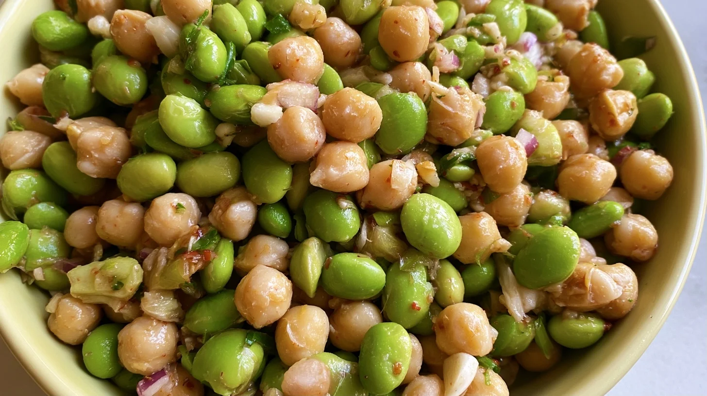 Chickpea Edamame Salad Recipe: Fresh, Protein-Packed & Easy