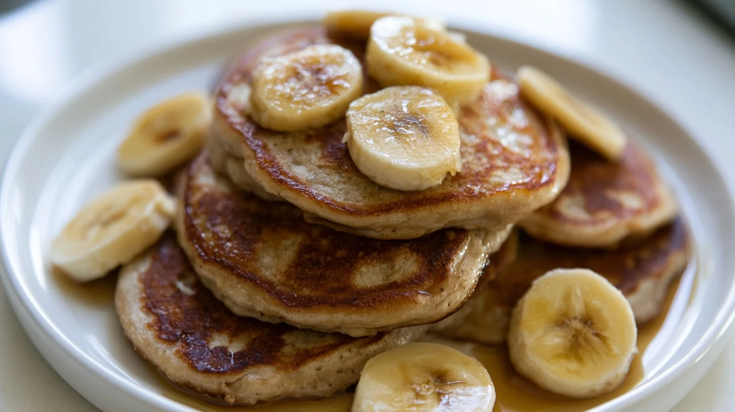 Fluffy Banana Pancakes