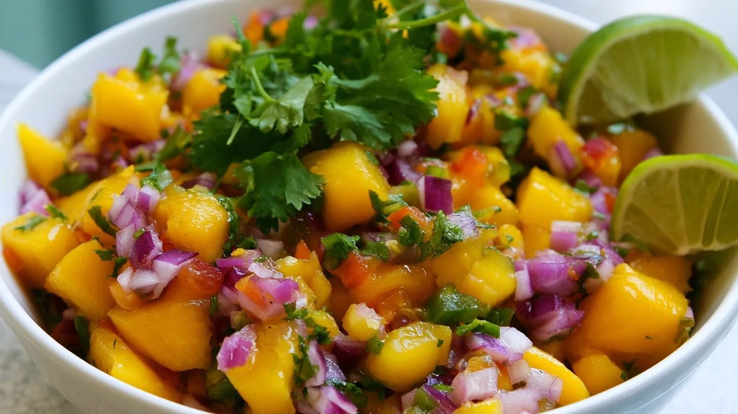 Fresh Mango Salsa Recipe with the Perfect Sweet and Spicy Balance