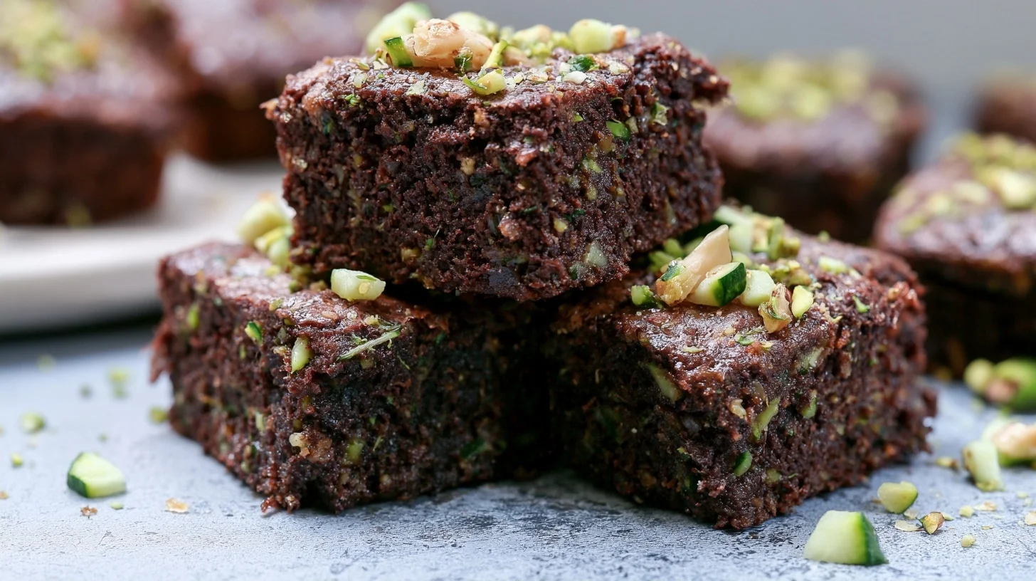 Fudgy Zucchini Brownies