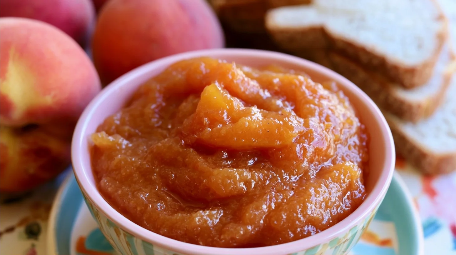 Slow Cooker Peach Butter