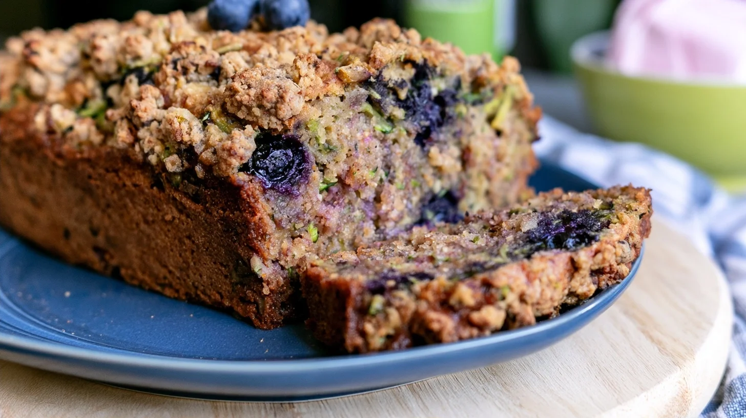 Blueberry Zucchini Bread