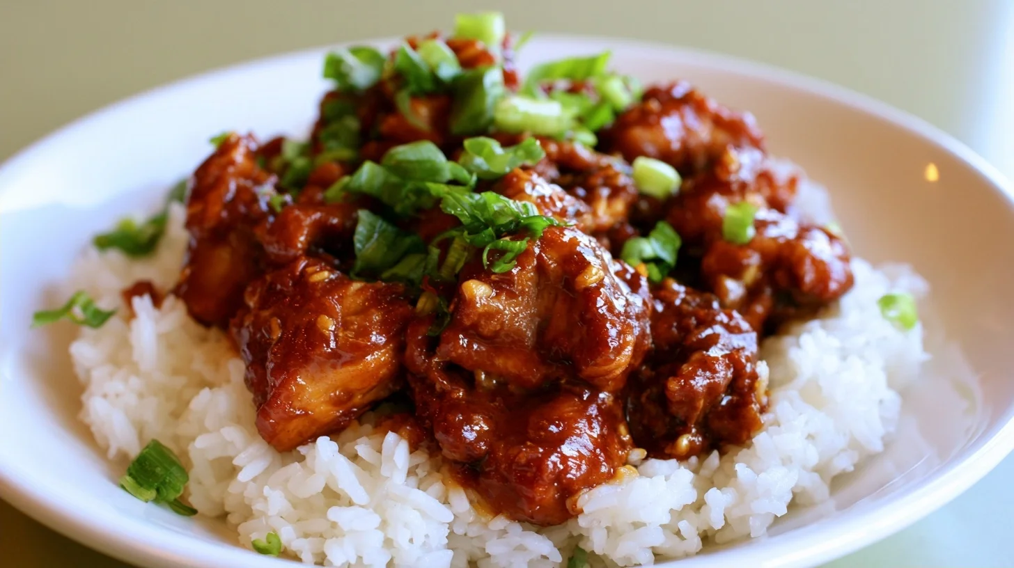 Bourbon Chicken
