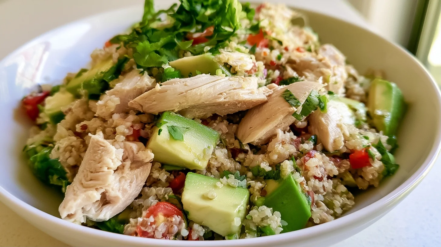 Easy Chicken and Quinoa Bowl Recipe Ready in 35 Minutes