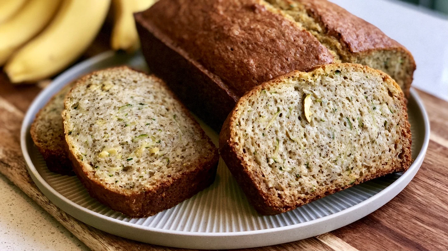 Banana Zucchini Bread: Moist, Easy, and Perfectly Sweet