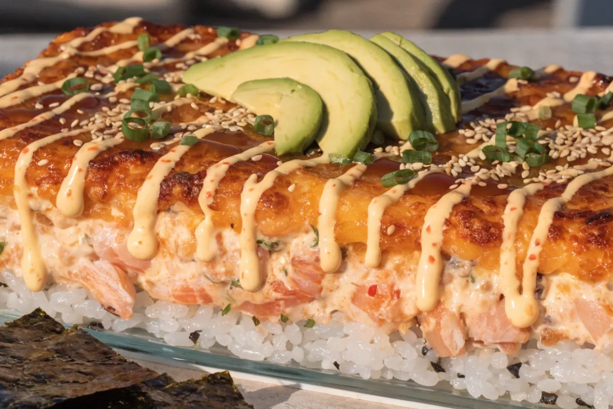 Sushi Bake Recipe: Easy Deconstructed Sushi Casserole