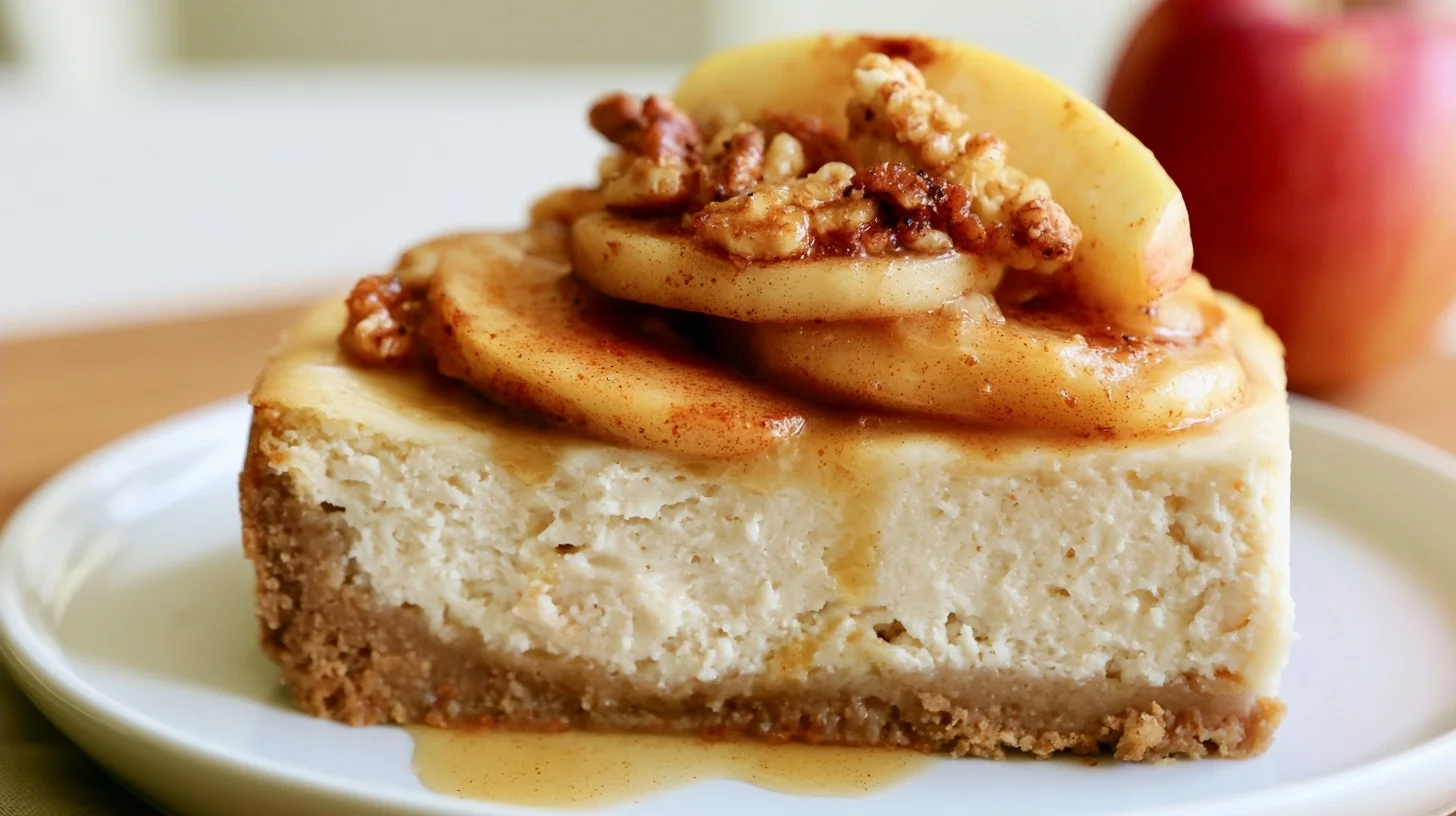 Apple Cider Cheesecake