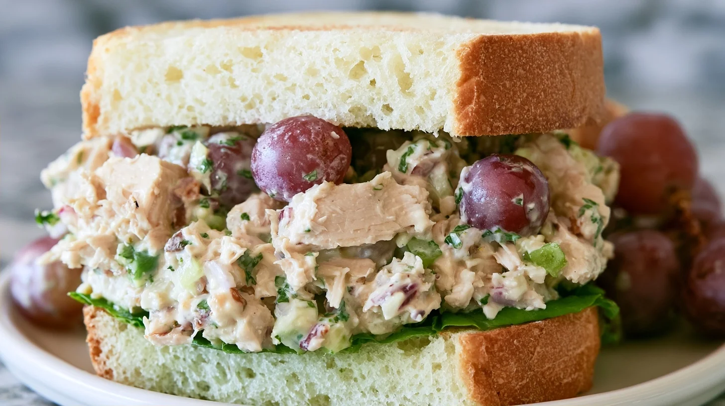 Chicken Salad with Grapes and Pecans