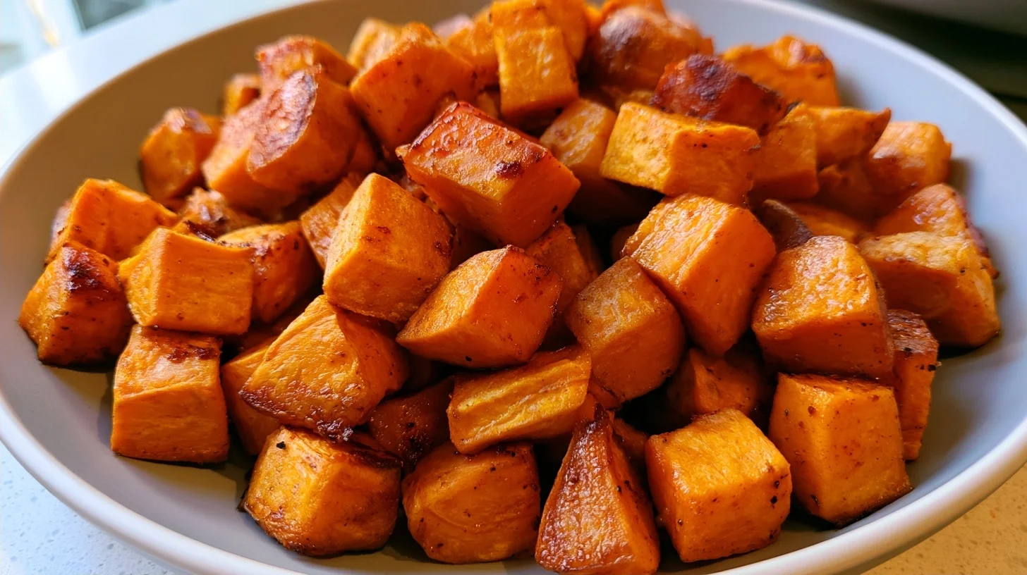 Honey Roasted Sweet Potatoes