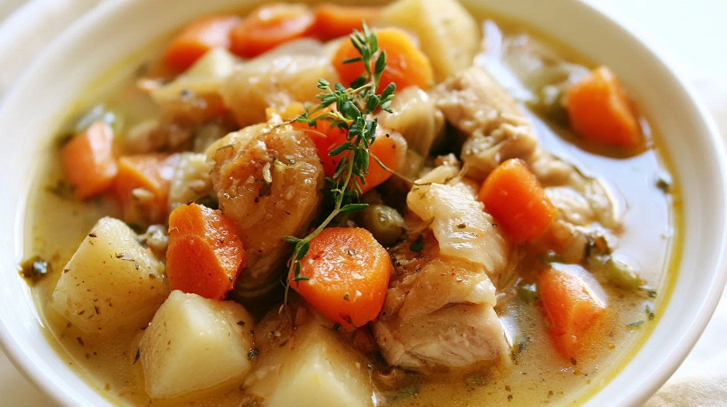 The Best Autumn Chicken Stew Recipe with Butternut Squash