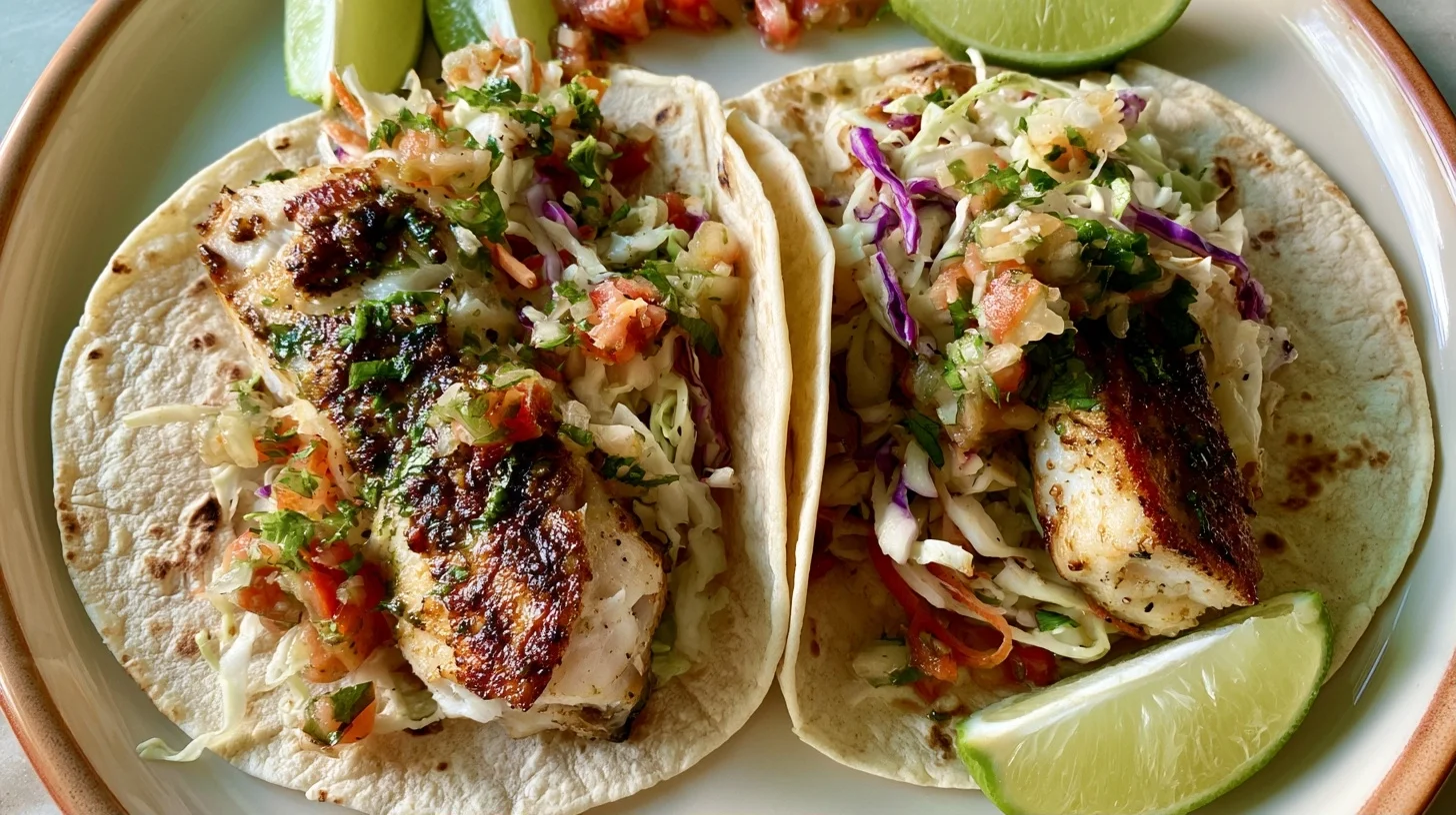 How To Make Fish Tacos Recipe with Crispy Pan-Seared Fish