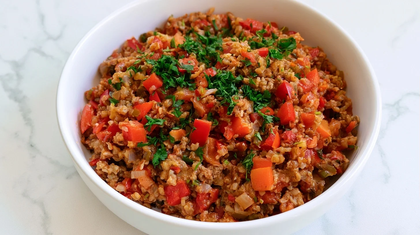 Unstuffed Peppers Recipe: Easy One Pot Comfort in 35 Minutes