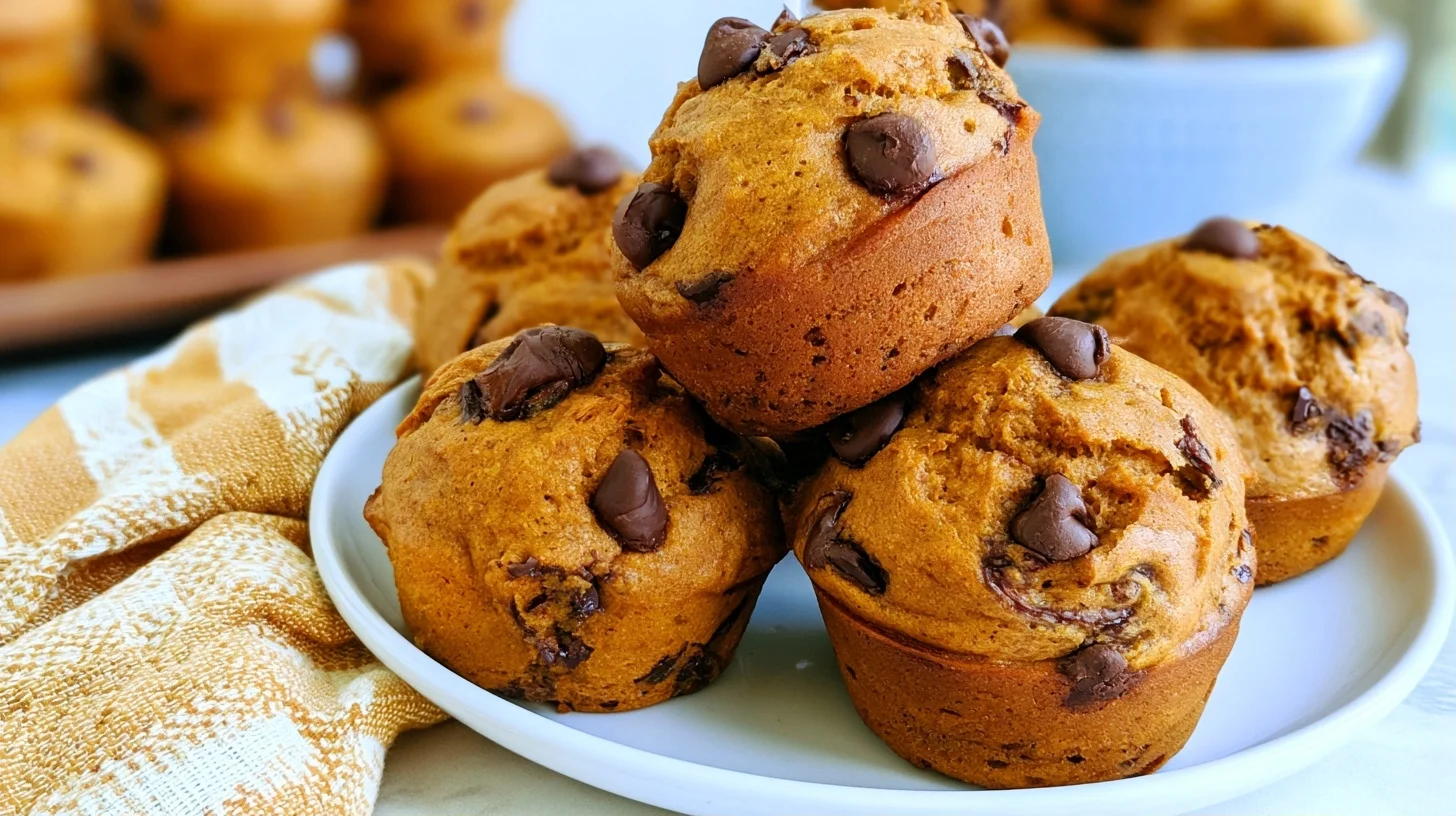 Pumpkin Chocolate Chip Muffins: Easy, Soft, and Moist Every Time