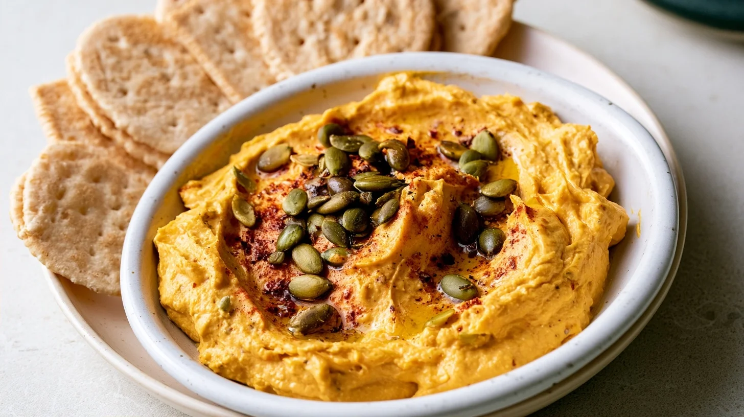 Pumpkin Whipped Feta Dip