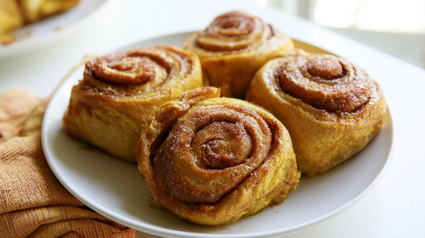 Pumpkin Cinnamon Rolls