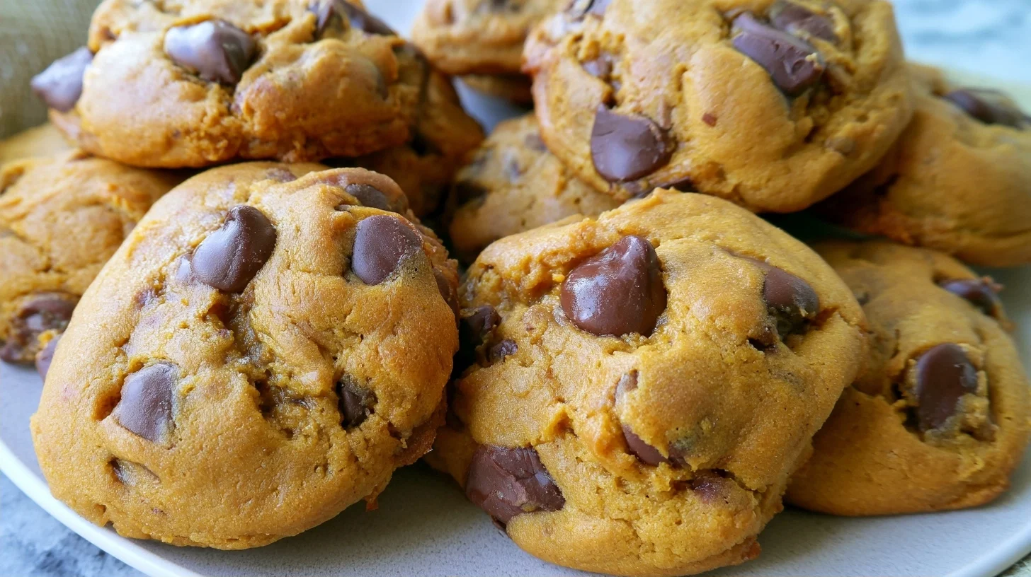 Brown Butter Pumpkin Chocolate Chip Cookies