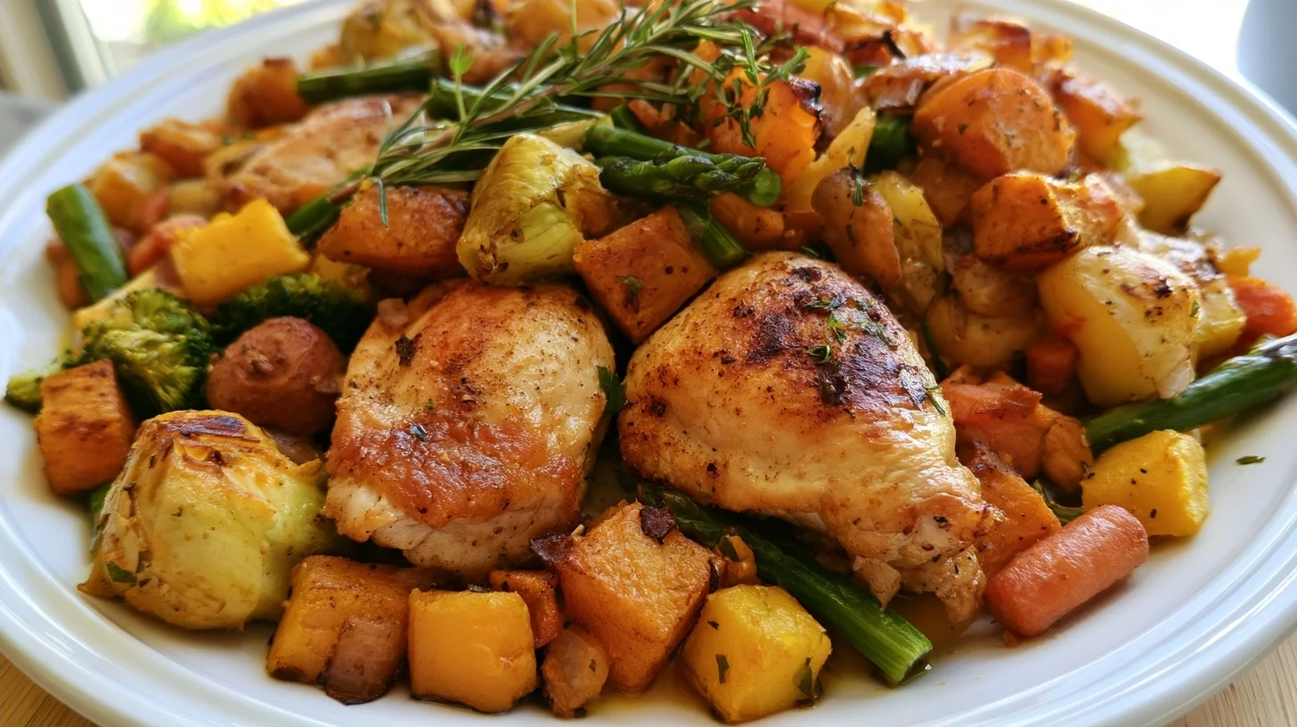 Autumn Harvest Chicken Skillet