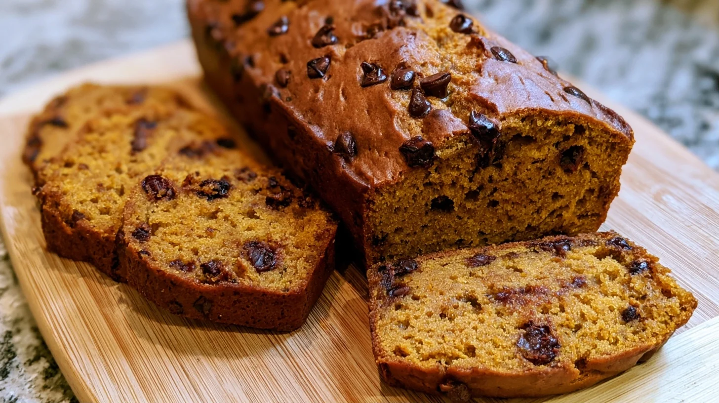 The Best Chocolate Chip Pumpkin Bread Recipe (Incredibly Moist!)