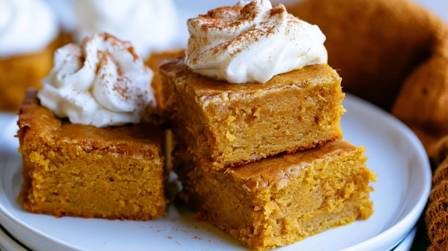 How to Make Pumpkin Bars Recipe with Cream Cheese Frosting