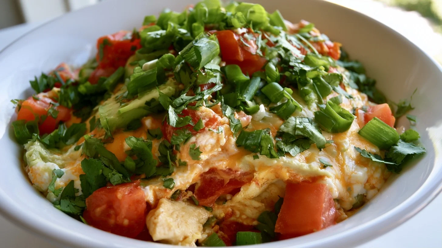 Chicken Cottage Cheese Enchilada Bowls: Easy High Protein Recipe