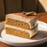 Pumpkin Spice Latte Cake with Coffee Cream Cheese Frosting