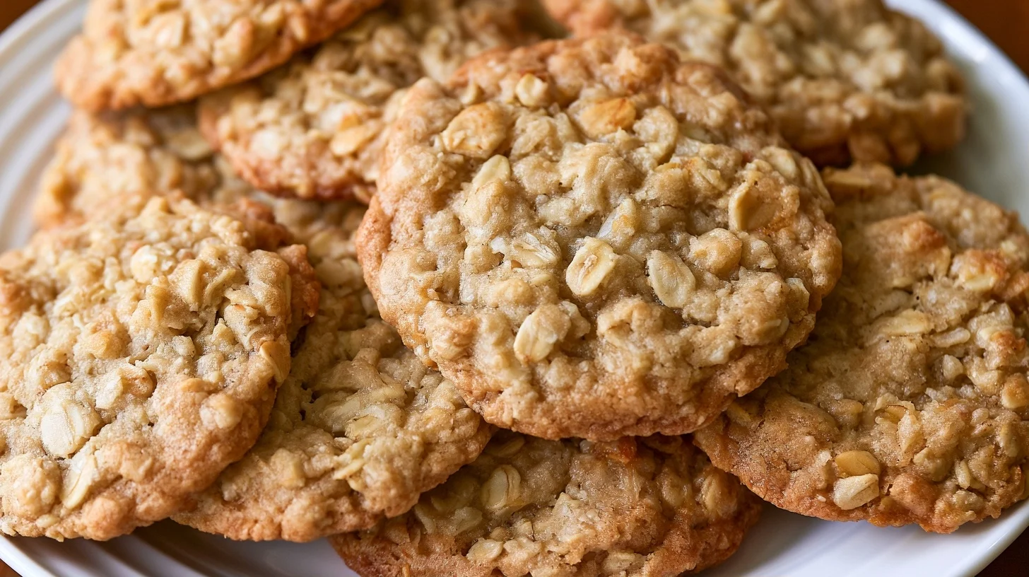 How to Make Chewy Oatmeal Cookies Recipe with Crisp Edges