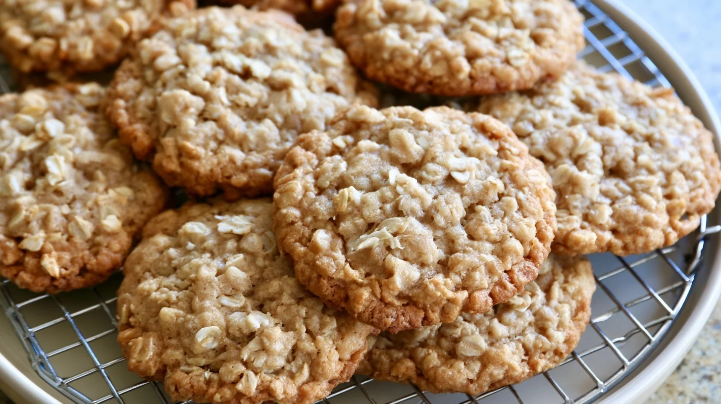 Chewy Oatmeal Cookies