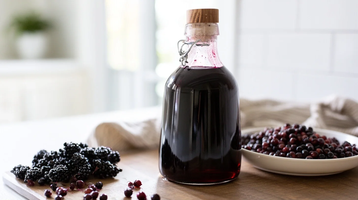 The Best Elderberry Syrup Recipe: Immune Boosting Homemade Wellness