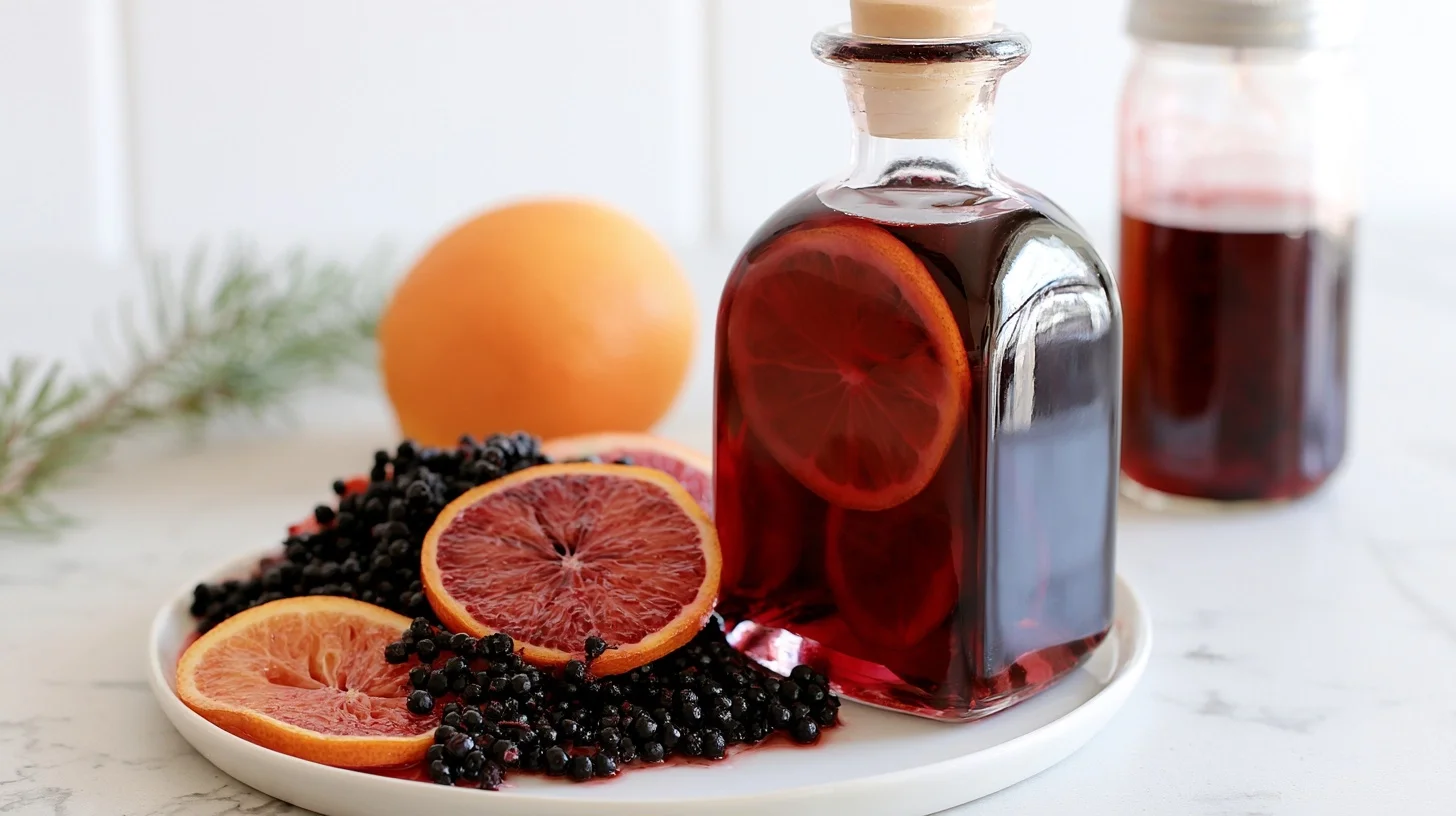 Homemade Elderberry Syrup