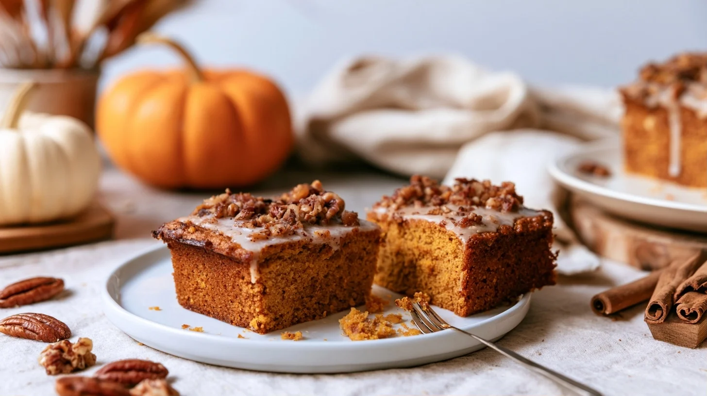 How to Make Pumpkin Coffee Cake with Cinnamon Streusel Topping