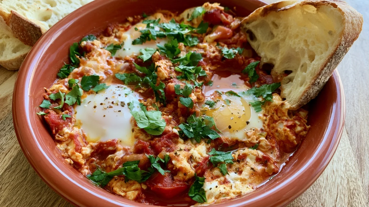 Easy and Quick Shakshuka Recipe with Perfectly Poached Eggs