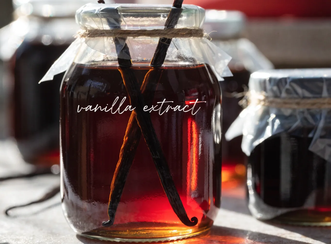 Homemade Vanilla Extract