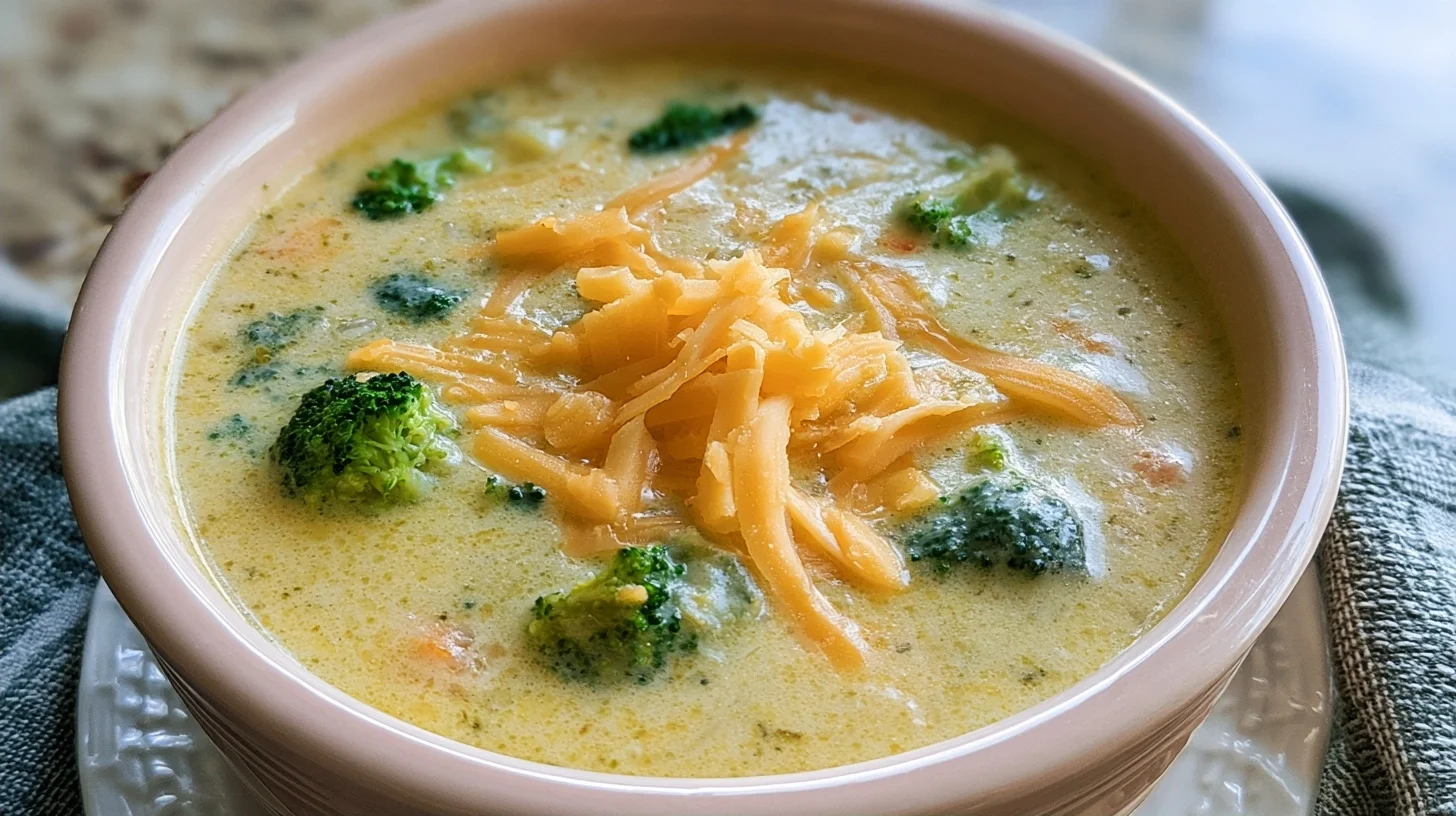 Broccoli Cheddar Soup