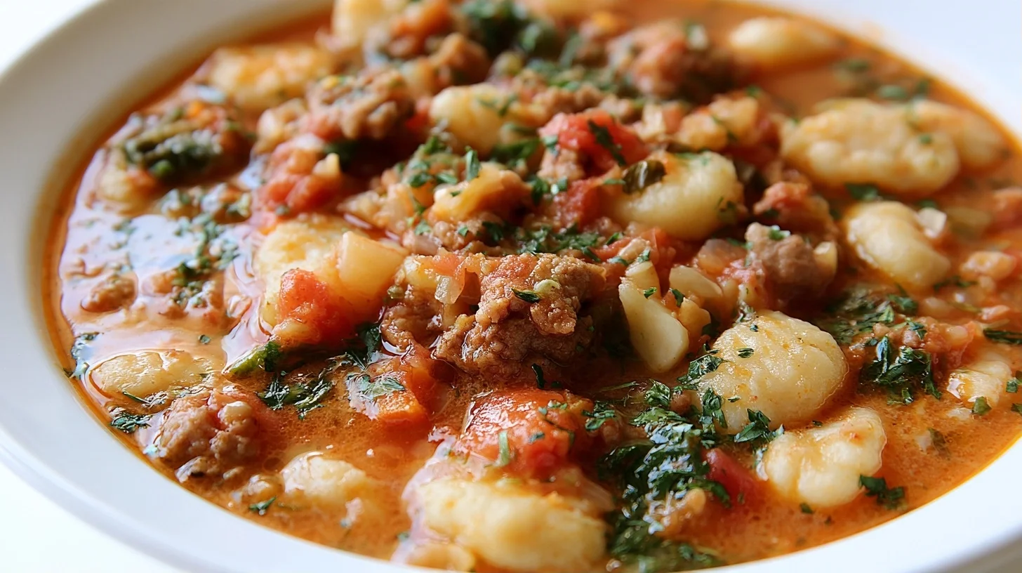 How to Make Sausage Gnocchi Soup Recipe