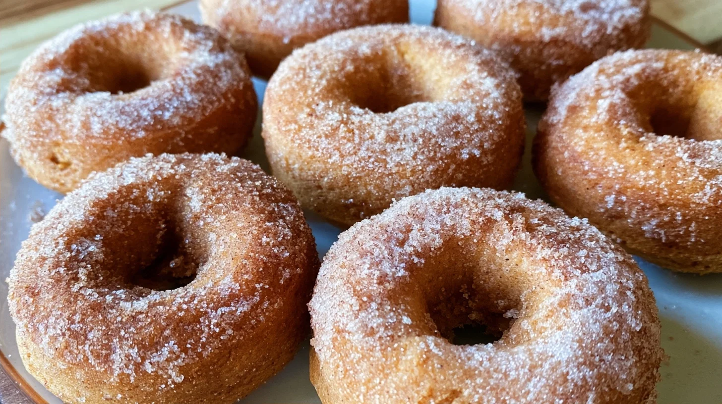 Baked Pumpkin Donuts with Glaze