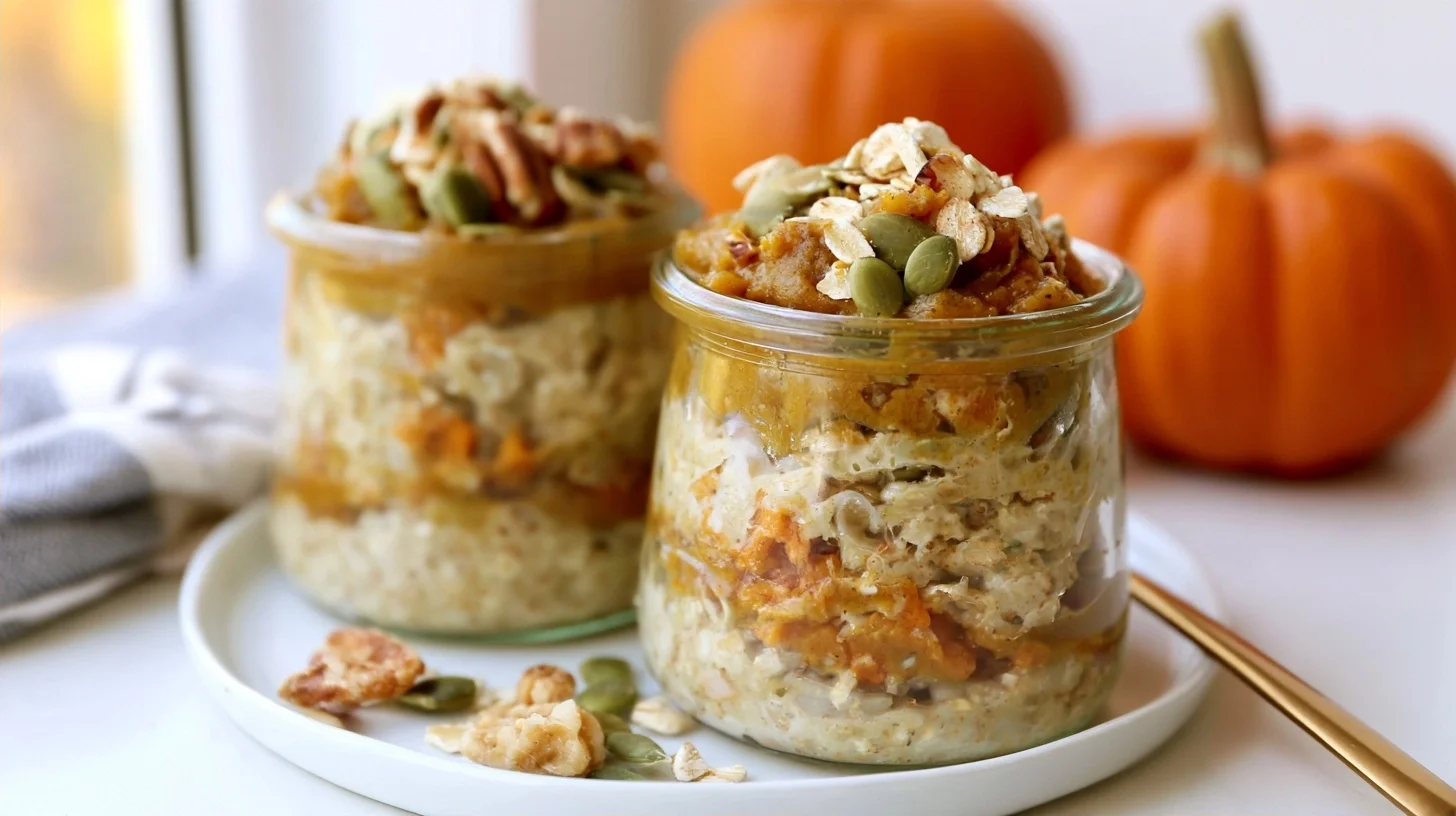 Pumpkin Pie Overnight Oats
