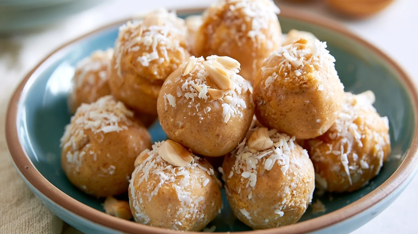 Pumpkin Cheesecake Truffles