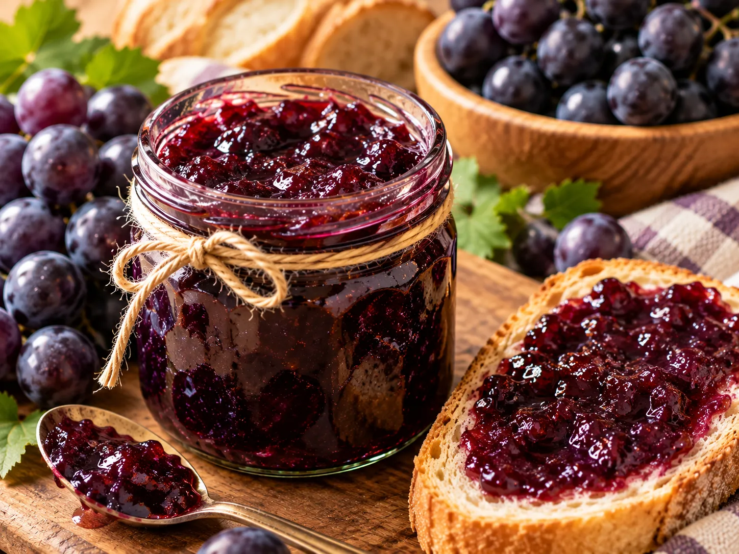 Homemade Grape Jelly Recipe with Perfect Set Every Time